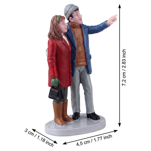 Christmas Date statuina Lemax Caddington Village 7x5x3 cm - 42330 2