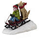 Doggone Downhill Sledding statuina Lemax Caddington Village 5x6x4 cm - 42351 s1