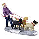 Dog Walker Figur Lemax 7x10x4 cm - 42361 s1