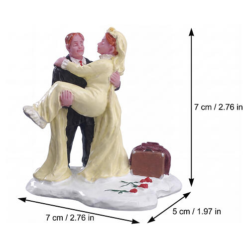 Just Married estatueta Lemax Caddington Village 7x7x5 cm - 42911 2