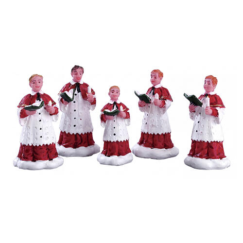 The Choir 5-piece set, Lemax figurine, 2.2x5.3x1.2 in - 52038 1