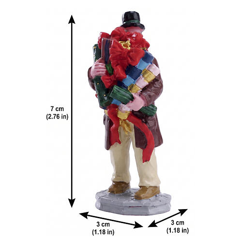 All Wrapped Up statuina Lemax Caddington Village 7x3x3 cm - 52072 2