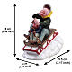 Sledding With Gramps statuina Lemax 6x4x5 cm - 52084 s2