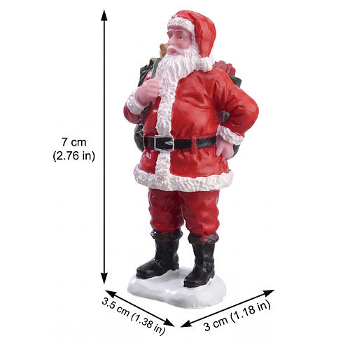 Santa Claus Figur Lemax Santa's Wonderland 7x3x3 cm - 52111 2