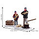 Stacking Firewood 2-teiliges Figuren-Set Lemax Vail Village 7x12x3 cm - 52323 s2