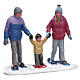 Snowshoe Family estatueta Lemax Vail Village 7x9x4 cm - 52336 s1