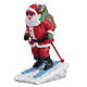 Santa Skier statuina Lemax Vail Village 8x4x5 cm - 52337 s1