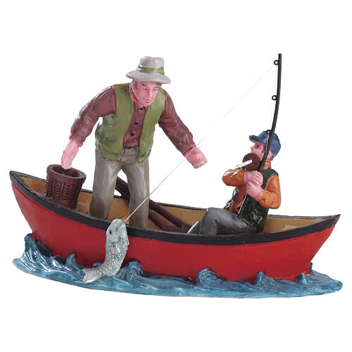 Canoe Catch Figur Lemax Plymouth Corners 7x11x4 cm - 52344 1