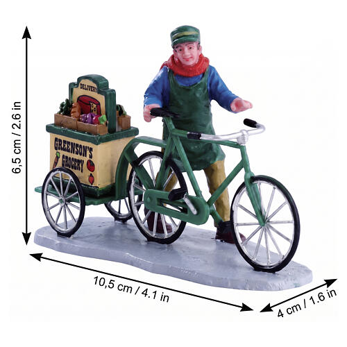 Greenson's Grocery Delivery estatueta Lemax Caddington Village 6x10x4 cm - 52359 2