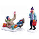Shopping Date conjunto 2 peças estatueta Lemax 7,8x10x4 cm - 52360 s1