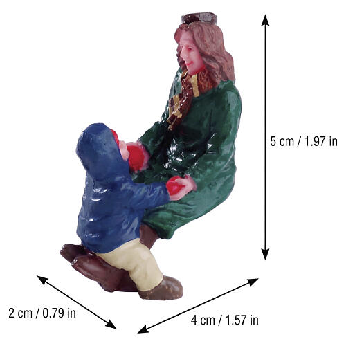 Bench Figures statuette Lemax 5x4x2 cm - 52364 2
