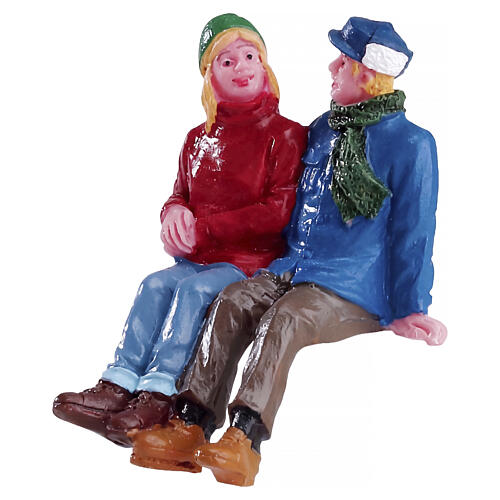 Chatting Together statuette Lemax 6x4x4 cm - 52365 1