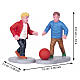 Playground Pals 2-teilig Lemax Figuren 5x7x2 cm - 52376 s2