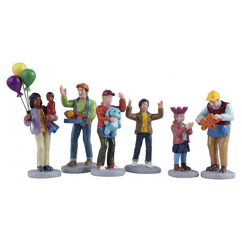 Fun At The Carnival 6-teiliges Figurenset Lemax Carnival 9x16x4 cm – 52520 1