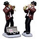 Jazz Duo 2-piece set, Lemax figurine, 2.7x2.5x1.5 in - 52523 s1