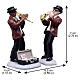 Jazz Duo set 2 pièces figurine Lemax 7x6x4 cm - 52523 s2