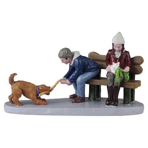 Playful Pups Lemax-Figur 6 x 10,5 x 4,5 cm - 52525 1
