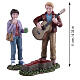 Rockin' Billy 3-piece set, Lemax figurine from the Harvest Crossing collection, 2.7x4.3x1.1 in - 52531 s2