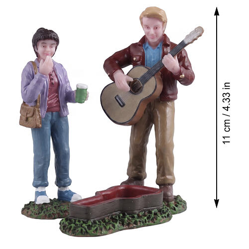 Rockin' Billy set 3 pezzi statuina Lemax Harvest Crossing 7x11x3 cm - 52531 2