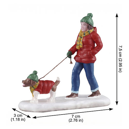 A Snowy Walk Lemax Figur 7x7x3 cm - 52532 2