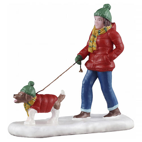 A Snowy Walk statuette Lemax 7x7x3 cm - 52532 1