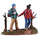 Hiking Couple Figur Lemax Vail Village 7x9x5 cm - 52536 s1