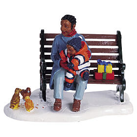 At The Park statuina Lemax Plymouth Corners 5x7x4 cm - 62324