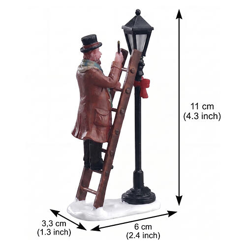 Lamplighter Figur Lemax Caddington Village 11x6x3 cm - 62327 2
