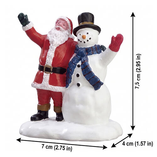 Christmas Greetings statuette Lemax 7x7x4 cm - 62437 2