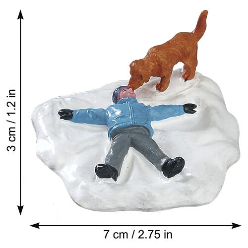 Snow Angels 2-teiliges Lemax Figurenset Vail Village 3x14x7 cm – 62444 2