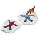 Snow Angels set 2 pezzi statuina Lemax Vail Village 3x14x7 cm - 62444 s1