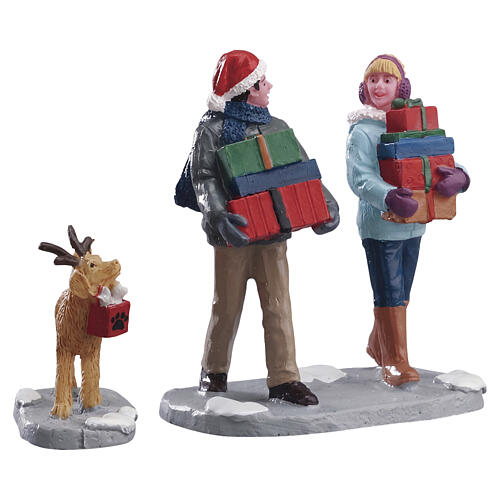 Christmas Party 2-teiliges Lemax Figurenset 7x10x4 cm – 62445 1