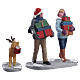 Christmas Party set 2 pièces statuette Lemax 7x10x4 cm - 62445 s1