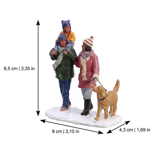 Winter Walk statuina Lemax 8x8x4 cm - 62446 2