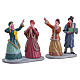 Window Shoppers set 2 pezzi statuina Lemax 7x14x4 cm - 62451 s1