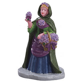 Violet Vendor statuina Lemax Caddington Village 7x4x3 cm - 62452