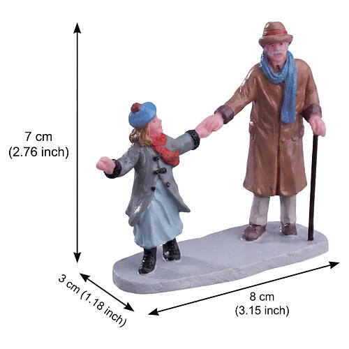 Let's Go Grandpa statuette Lemax 7x8x3 cm - 62454 2