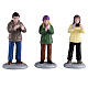 Audience set 3 pezzi statuina Lemax 6x8x2 cm - 62613 s1