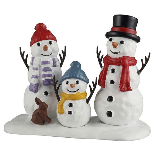 Snowman Family statuina Lemax Santa'S Wonderland 7x8x4 cm - 62618 2
