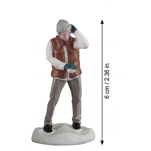Snowball Fight 3-teiliges Figuren-Set Lemax 6x10x3 cm - 62619 2
