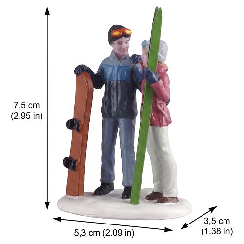Winter Date statuina Lemax 7x5x4 cm - 62620 2