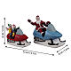 Santa's Day Off set 2 pezzi statuina Lemax Santa'S Wonderland 6x13x4 cm - 62621 s2