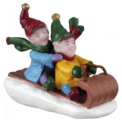 Toboganning Figur Lemax Santa's Wonderland 4x4x2 cm - 62624 1
