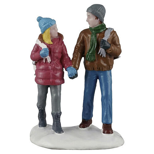 Skating Date statuina Lemax Vail Village 7x5x3 cm - 62625 1
