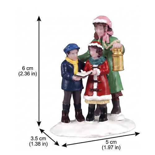 Christmas Day Carolers Figur Lemax Caddington Village 6x5x3 cm - 62626 2