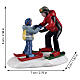 Ski Slope Lesson figurine Lemax Vail Village 6x7x5 cm - 62627 s2