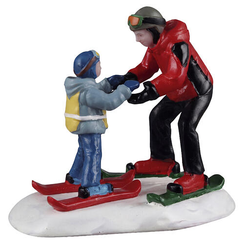 Ski Slope Lesson statuina Lemax Vail Village 6x7x5 cm - 62627 1