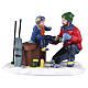 Father And Son Ski Day statuina Lemax Vail Village 5x7x4 cm - 62633 s1