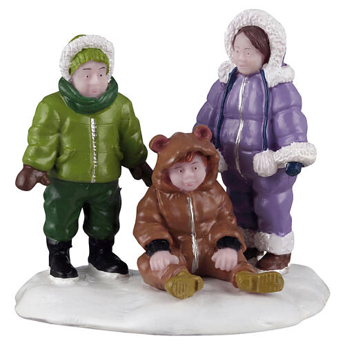 Cozy Snowsuits statuina Lemax Vail Village 5x6x4 cm - 62636 1