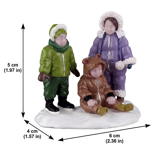 Cozy Snowsuits statuina Lemax Vail Village 5x6x4 cm - 62636 2